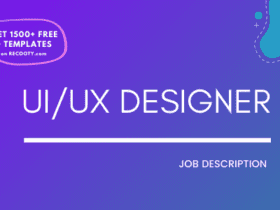 UI UX Designer job description template, UI UX designer job description, User interface designer jd template, user experience designer jd template, free ui designer template, free ux designer template