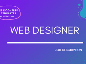 web designer job description, web designer jd template, web designer sample jd, web designer template, free web designer job descrption