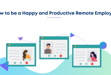 How to be a happy and productive remote employee. Tips to be a happy and productive remote worker. How to manage remote work during COVID 19.