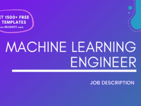 Machine Learning Engineer Job Description Template, Machine Learning Engineer JD, Free Job Description, Job Description Template, job posting