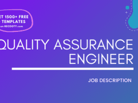 Quality Assurance Engineer Job Description Template,Quality Assurance Engineer JD, Free Job Description,Job Description Template,job posting