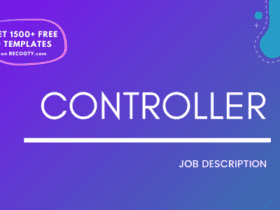 Controller Job Description Template, Controller JD, Free Job Description, Job Description Template, job posting