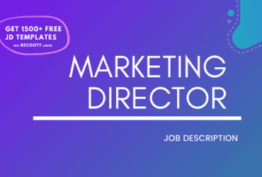 Marketing Director Job Description Template,Marketing Director JD,Free Job Description,Job Description Template,job posting