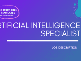 Artificial Intelligence Specialist Job Description Template,Artificial Intelligence Specialist JD,Free Job Description,Job Description Template,job posting