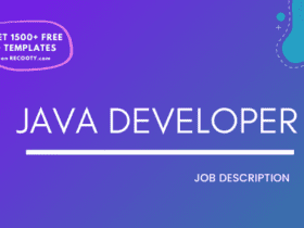 Java Developer Job Description Template,Java Developer JD,Free Job Description,Job Description Template,job posting