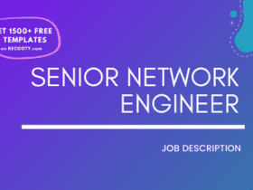 Senior Network Engineer Job Description Template,Senior Network Engineer JD,Free Job Description,Job Description Template,job posting