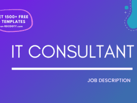 IT Consultant Job Description Template,IT Consultant JD,Free Job Description,Job Description Template,job posting