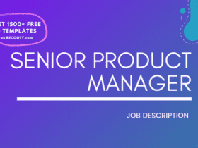 Senior Product Manager Job Description Template,Senior Product Manager JD,Free Job Description,Job Description Template,job posting