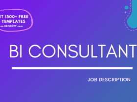 BI Consultant Job Description Template,BI Consultant JD,Free Job Description,Job Description Template,job posting