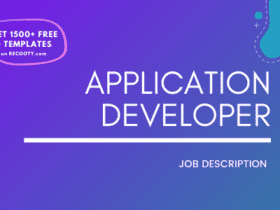 Application Developer Job Description Template,Application Developer JD,Free Job Description,Job Description Template,job posting