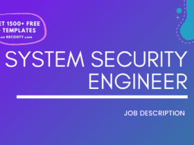 System Security Engineer Job Description Template,System Security Engineer JD,Free Job Description,Job Description Template,job posting