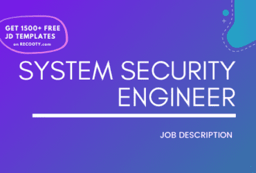 System Security Engineer Job Description Template,System Security Engineer JD,Free Job Description,Job Description Template,job posting