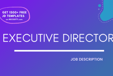 Executive Director Job Description Template,Executive Director JD,Free Job Description,Job Description Template,job posting