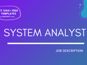 System Analyst Job Description Template,System Analyst JD,Free Job Description,Job Description Template,job posting
