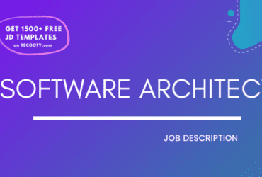 Software Architect Job Description Template,Software Architect JD,Free Job Description,Job Description Template,job posting