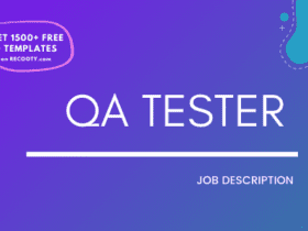 QA Tester Job Description Template,QA Tester JD,Free Job Description,Job Description Template,job posting