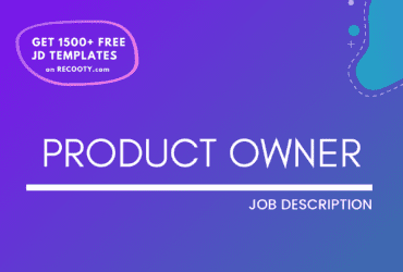 Product Owner Job Description Template,Product Owner JD, Free Job Description,Job Description Template,job posting