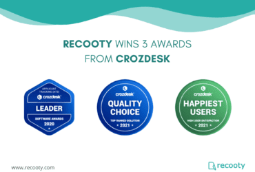 Corzdesk awards recooty. Crozdesk recognition awards 2020. Crozdesk recognition awards 2021. Recooty receives awards from Crozdesk.