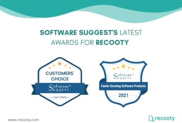 SoftwareSuggest Awards Recooty. SoftwareSuggest recognition awards 2020. SoftwareSuggest awards recooty in 2021. Winner of softwaresuggest recognition awards.