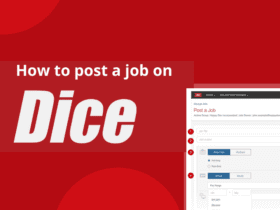 How to post a job on Dice