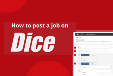 How to post a job on Dice