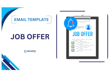 Job Offer Email template