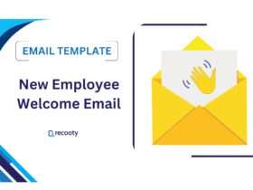 New Employee welcome email template