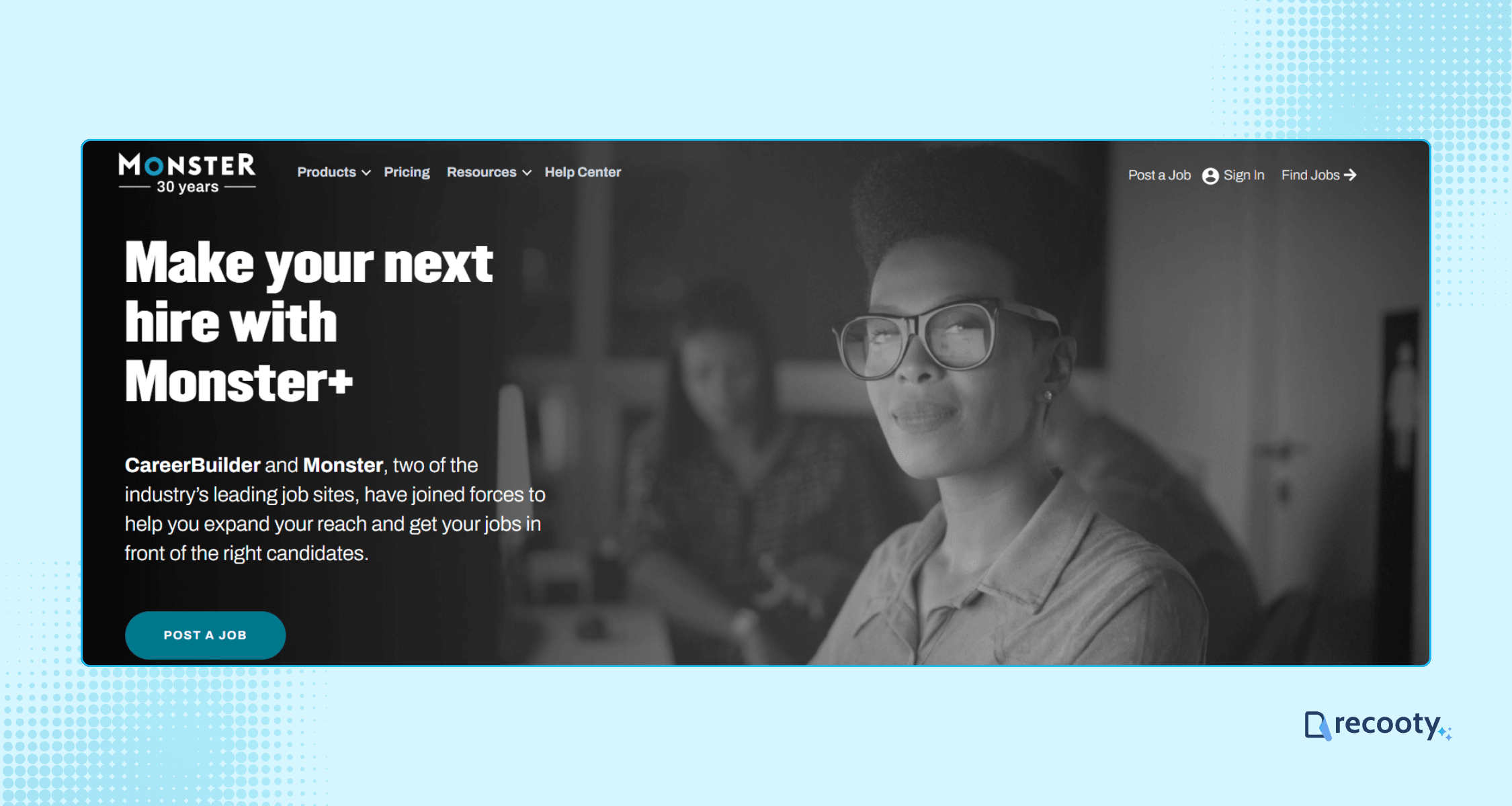 Access The Monster For Employers Page 1