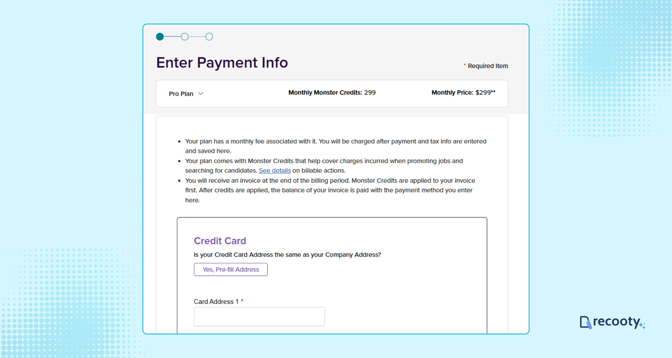 Complete The Payment Details To Post Job On Monster.png - How To Post A Job On Monster | Monster For Employers 2026 Complete The Payment Details To Post Job On Monster