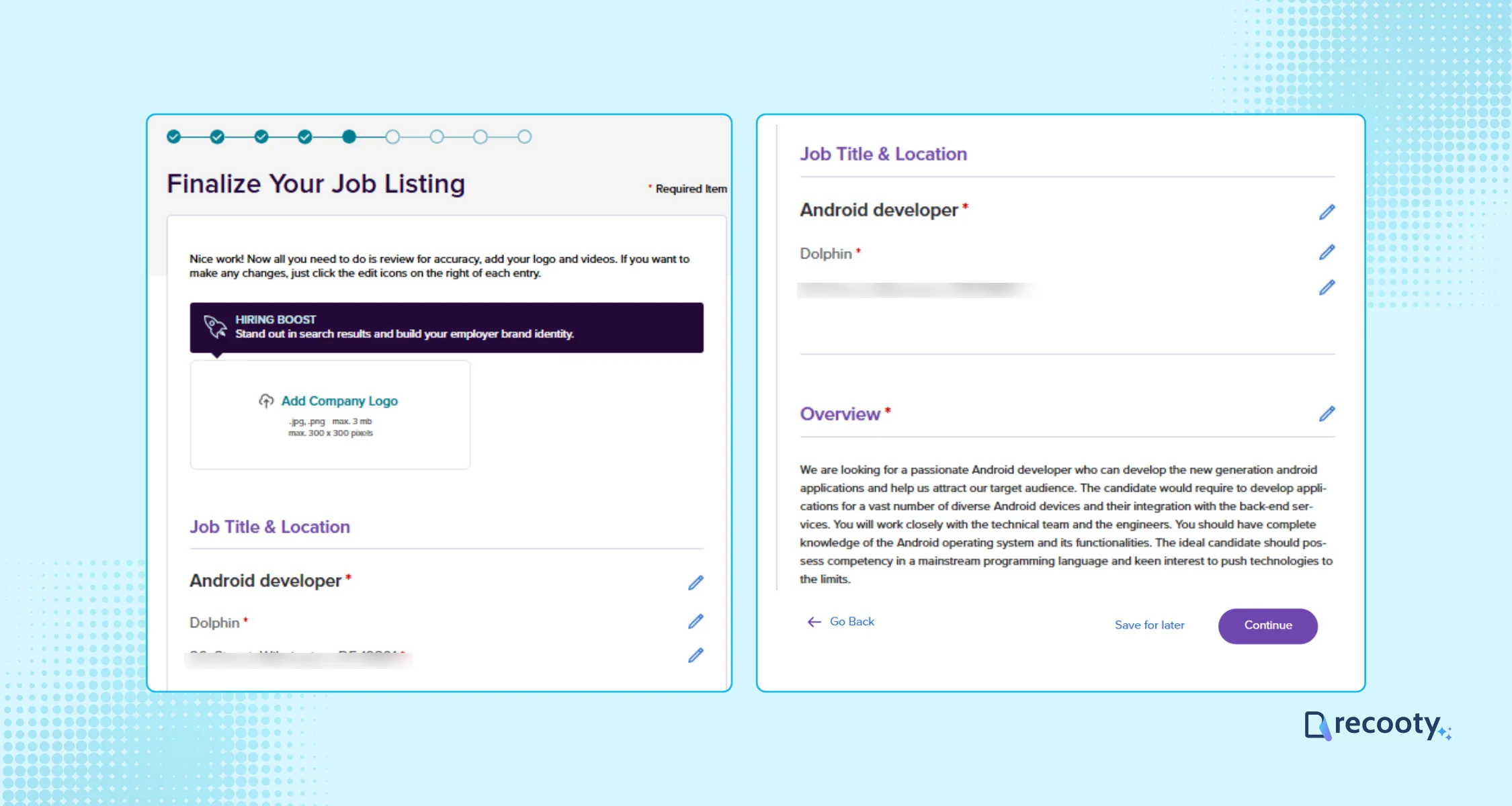Finalize The Job Listing To Post A Job On Monster.png - How To Post A Job On Monster | Monster For Employers 2026 Finalize The Job Listing To Post A Job On Monster