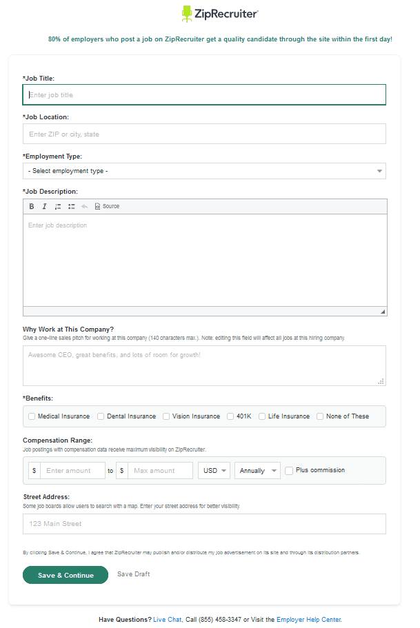 How to Post a Job on ZipRecruiter Best Guide for 2024