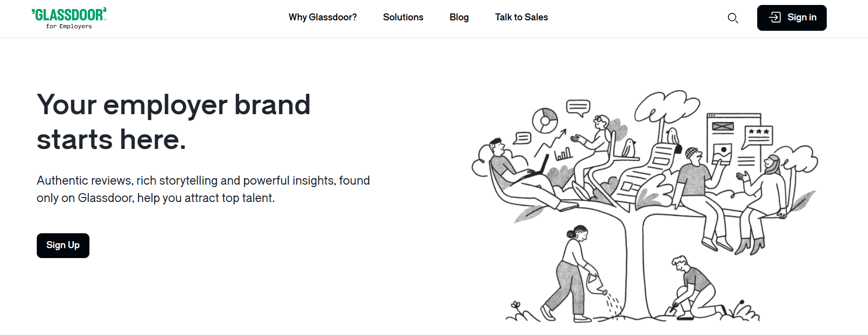 Glassdoor job posting