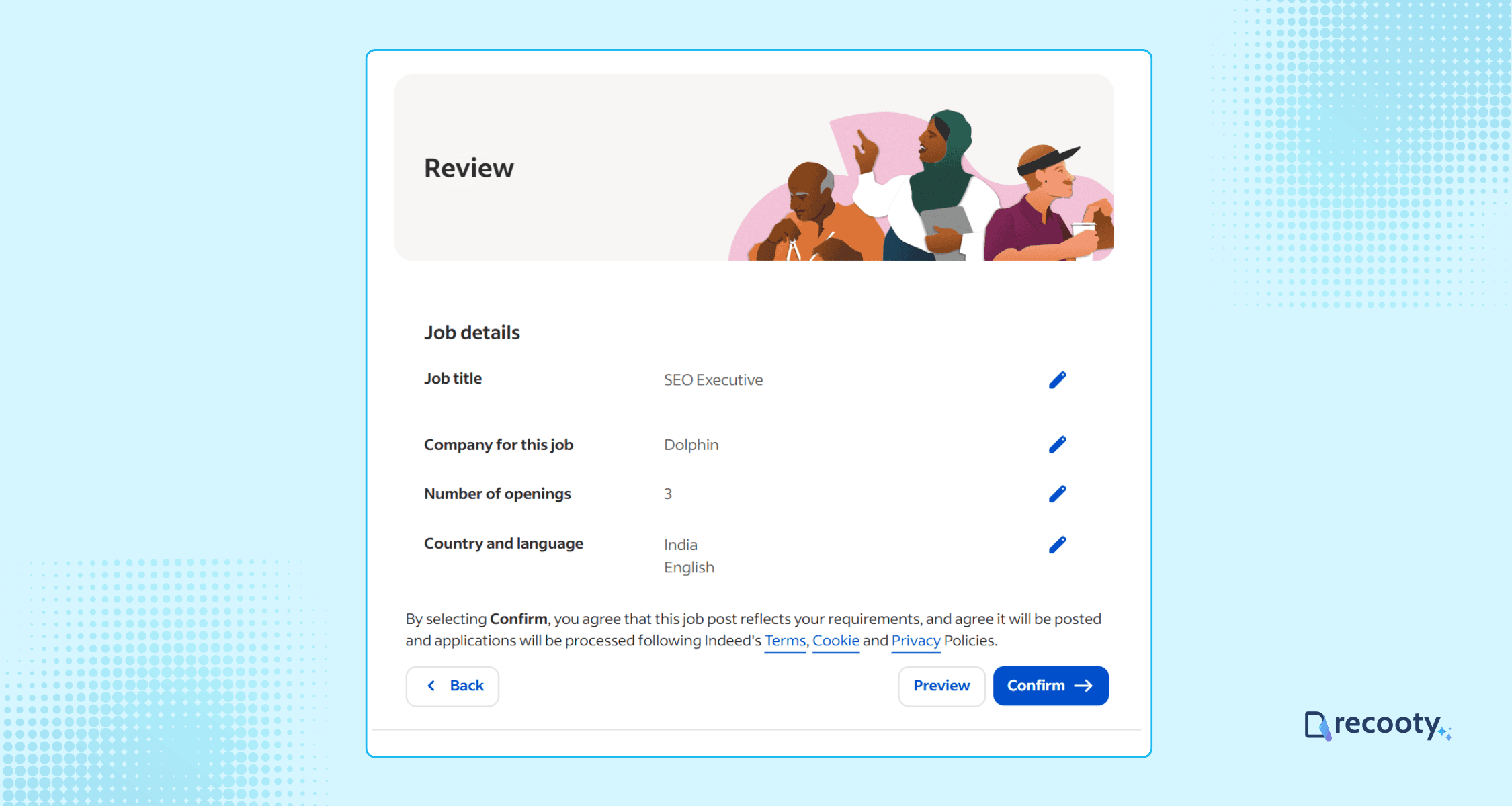 Review The Application On Indeed 1