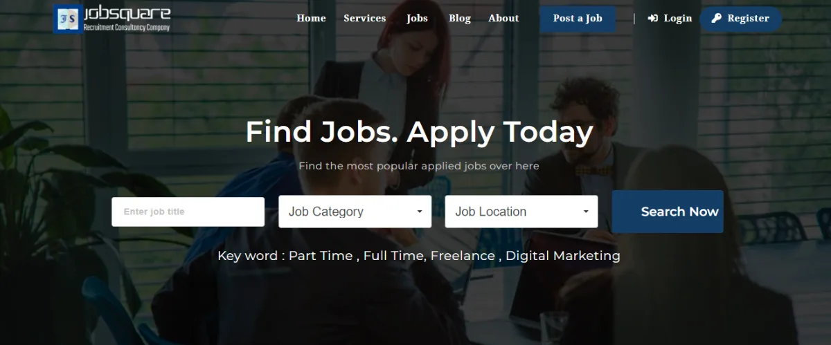 1 2.Png - How To Post A Job On Jobsquare Jobsquare Web Page