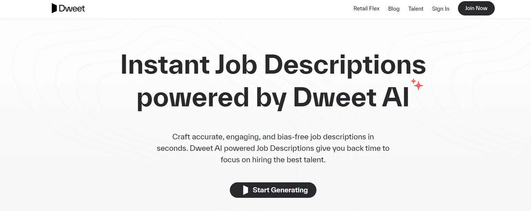 Dweet Job Description Generator