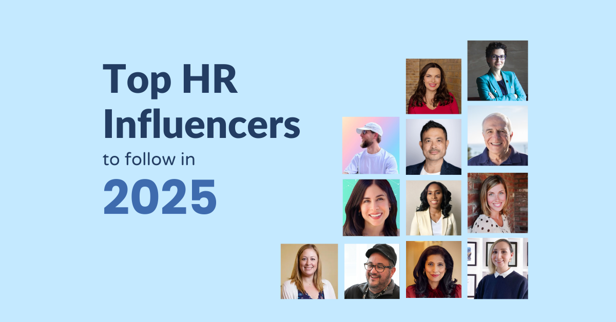 Top HR Influencers To Follow In 2025