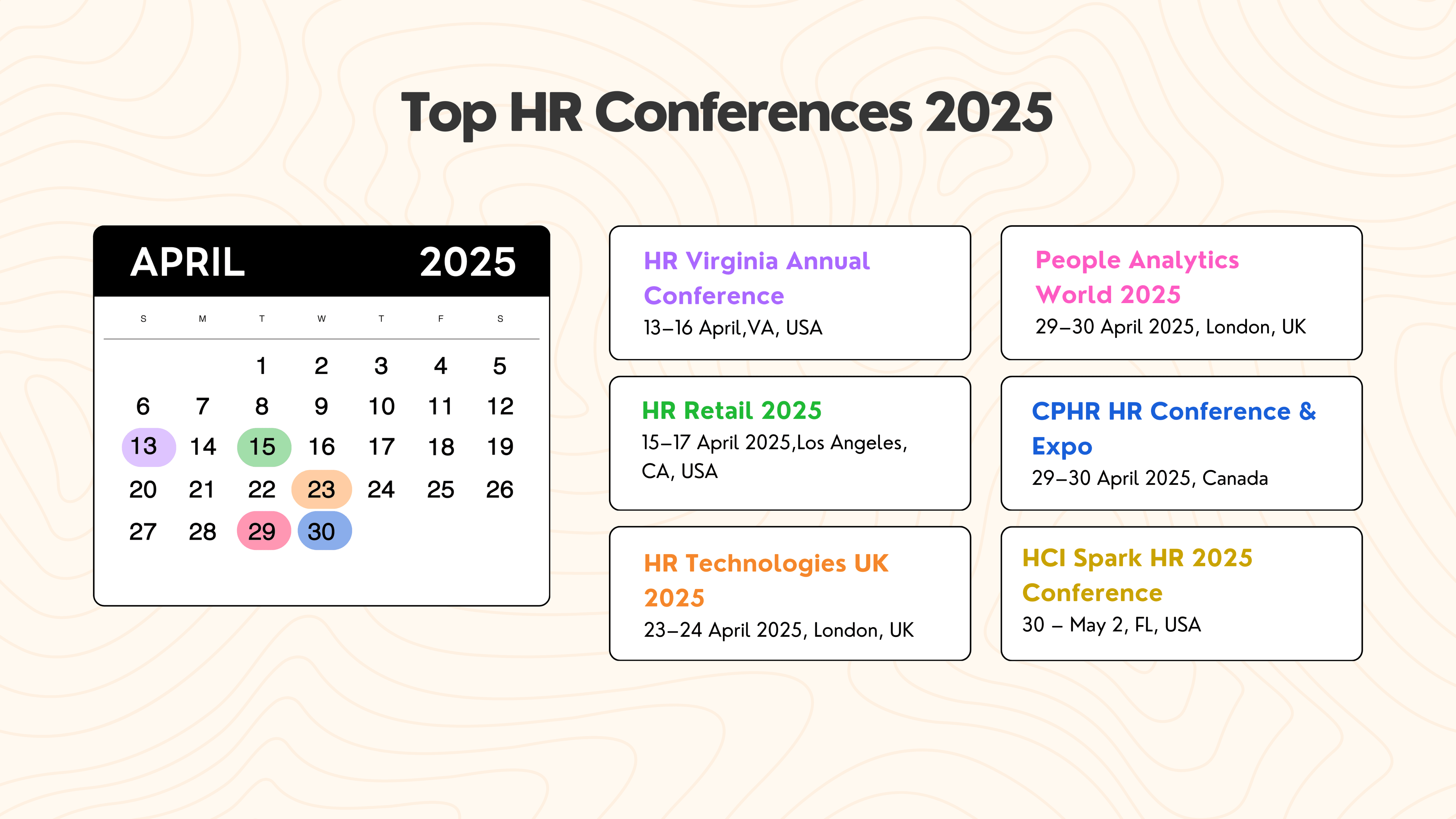 April 2025 - 36 Top Hr Conferences To Attend In 2025 April 2025