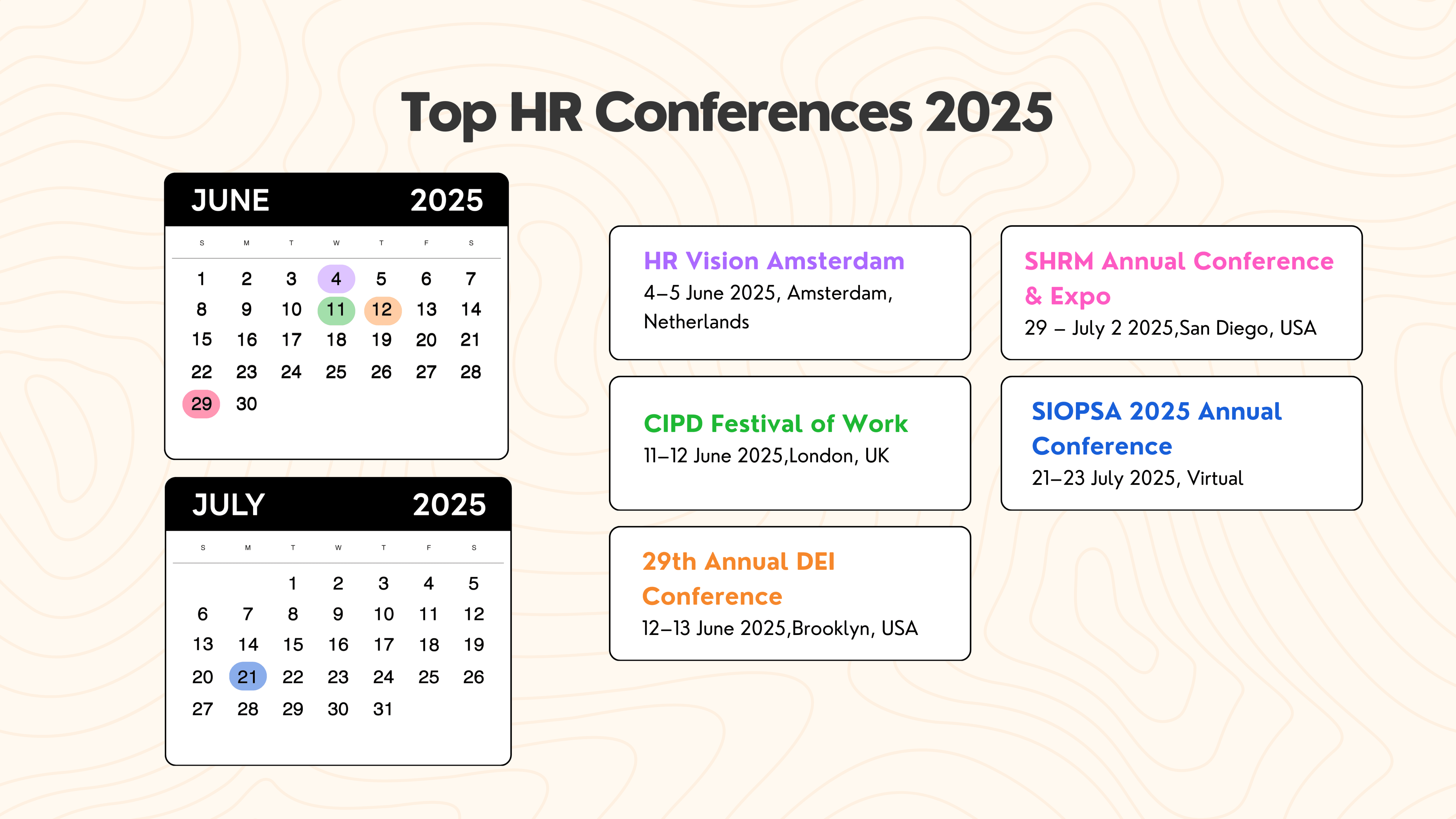 June July 2025 - 36 Top Hr Conferences To Attend In 2025 June July 2025