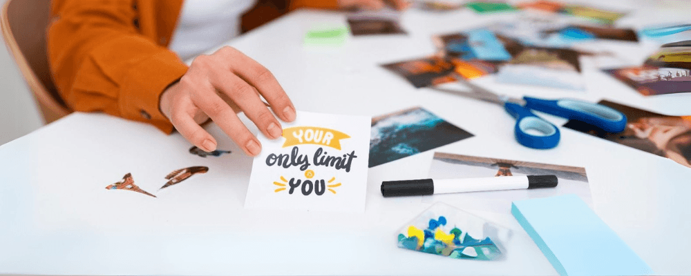 Share uplifting quotes and GIFs