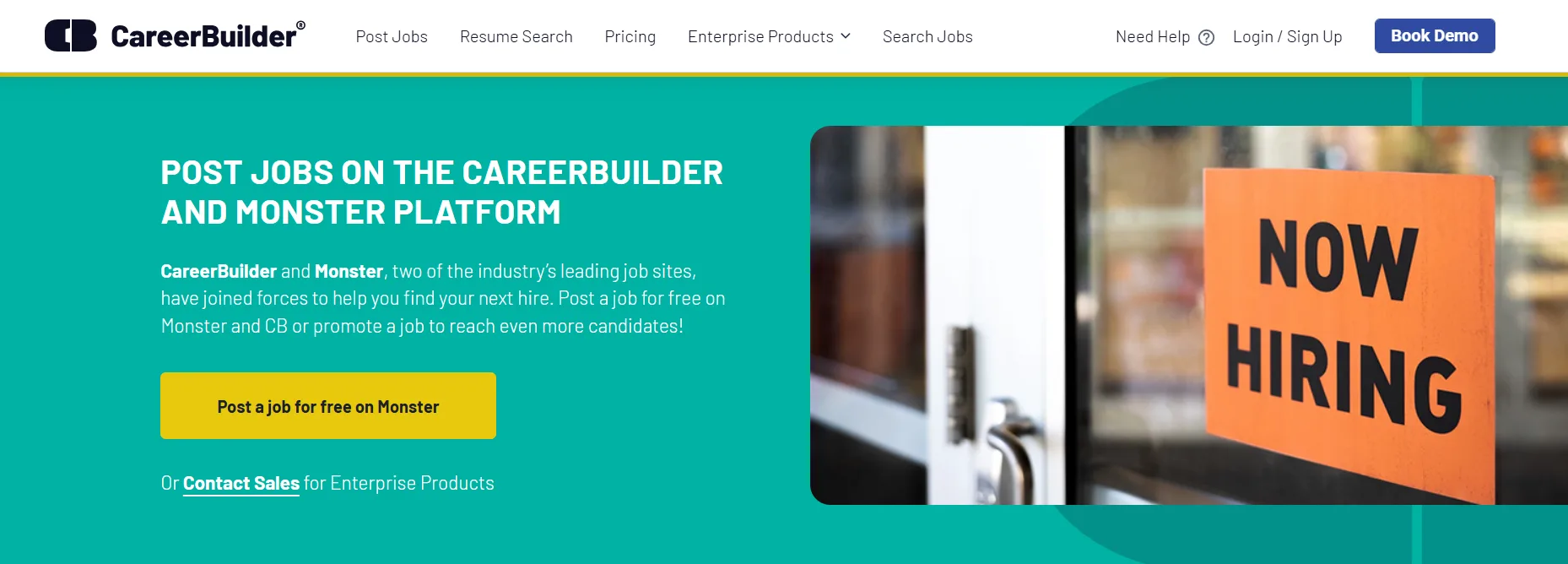 Careerbuilder job posting