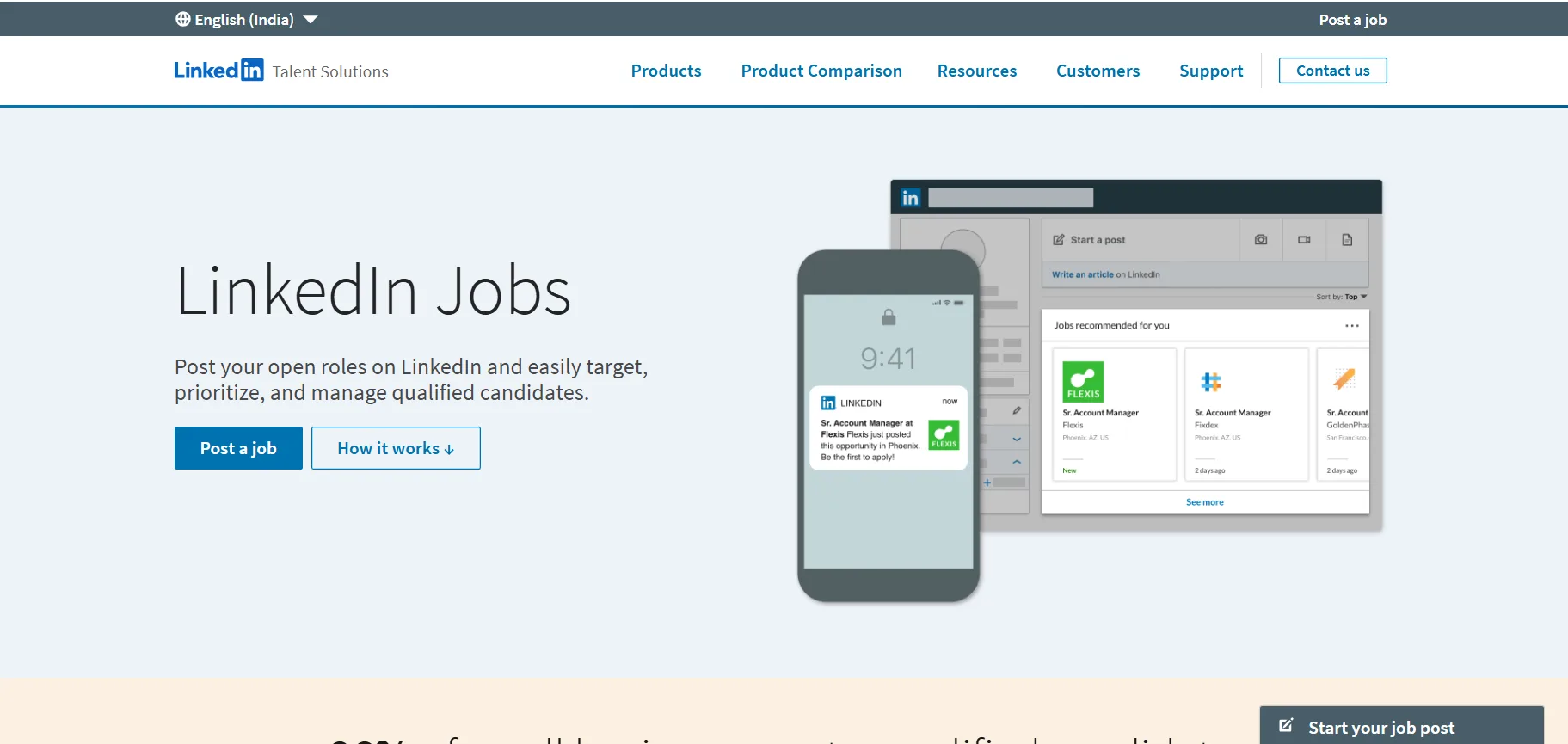LinkedIn job posting